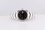Rolex Datejust 36mm - 126200 - Black Baton Dial, Oyster Bracelet - 2020