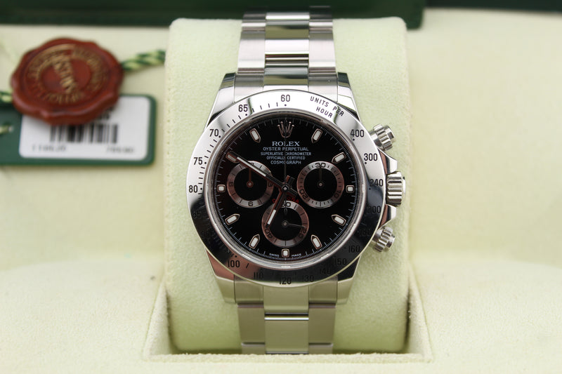 Rolex Daytona Pre Ceramic Black Dial