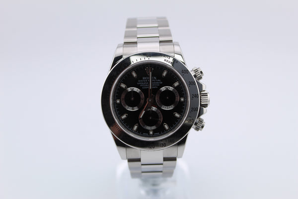 Rolex Daytona Pre Ceramic Black Dial