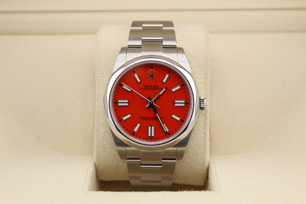 Rolex OP41 Coral Red