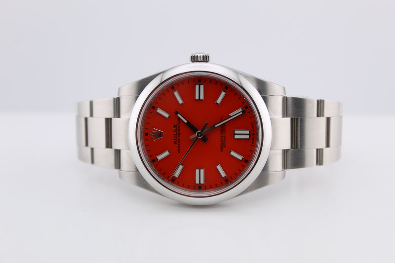 Rolex OP41 Coral Red