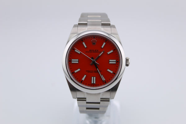 Rolex OP41 Coral Red