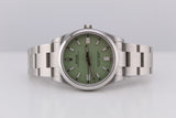 Rolex Oyster Perpetual, Pistachio Dial 36mm - 2025