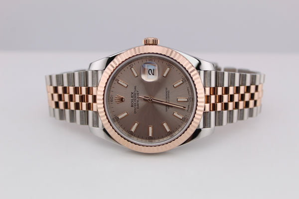 Rolex Datejust 41mm Steel And Rose Gold
