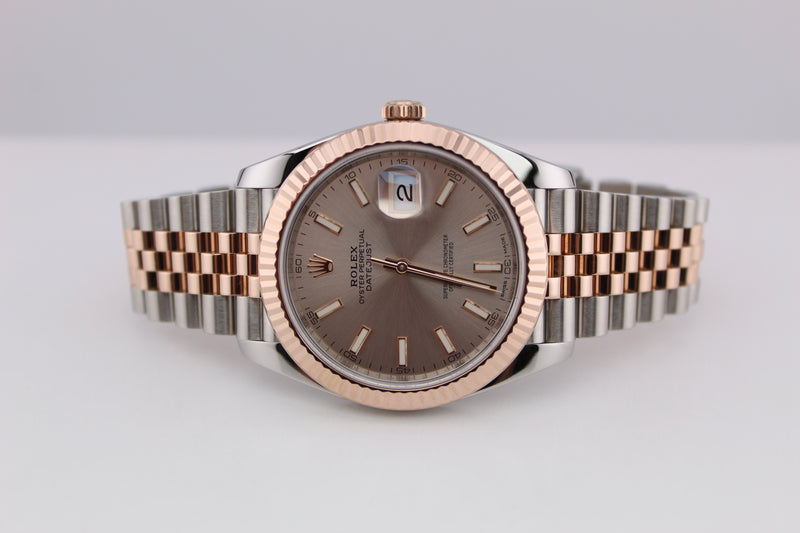 Rolex Datejust 41mm Steel And Rose Gold