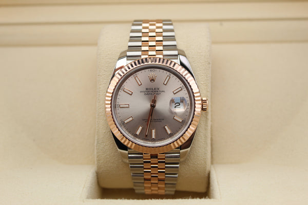 Rolex Datejust 41mm Steel And Rose Gold