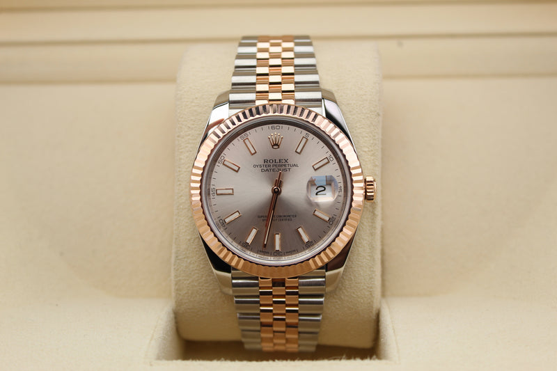 Rolex Datejust 41mm Steel And Rose Gold