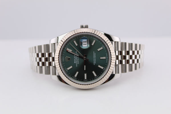Rolex Datejust 41 Mint Green