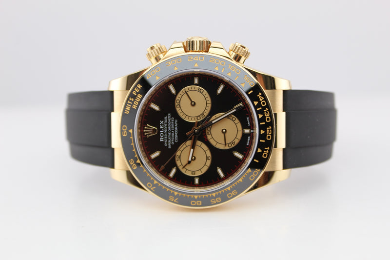 Rolex Daytona Yellow Gold oysterflex Paul newman Dial