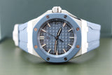Audemars Piguet Royal Oak Offshore Blue Tapisserie Dial 2024 full set