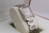 Cartier Tank Stainless Steel - White Dial - Full Set 2002