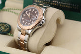 Rolex Yacht-Master Everose Gold and Steel, Chocolate Dial - 40mm - 126621