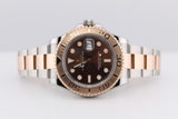 Rolex Yacht-Master Everose Gold and Steel, Chocolate Dial - 40mm - 126621