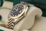 Rolex Datejust, 41mm Steel and Yellow Gold - Diamond Dial - 126333