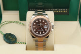 Rolex Yacht-Master Everose Gold and Steel, Chocolate Dial - 40mm - 126621