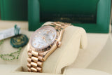 Rolex Day-Date, Everose Gold, MOP, Diamond Dial
